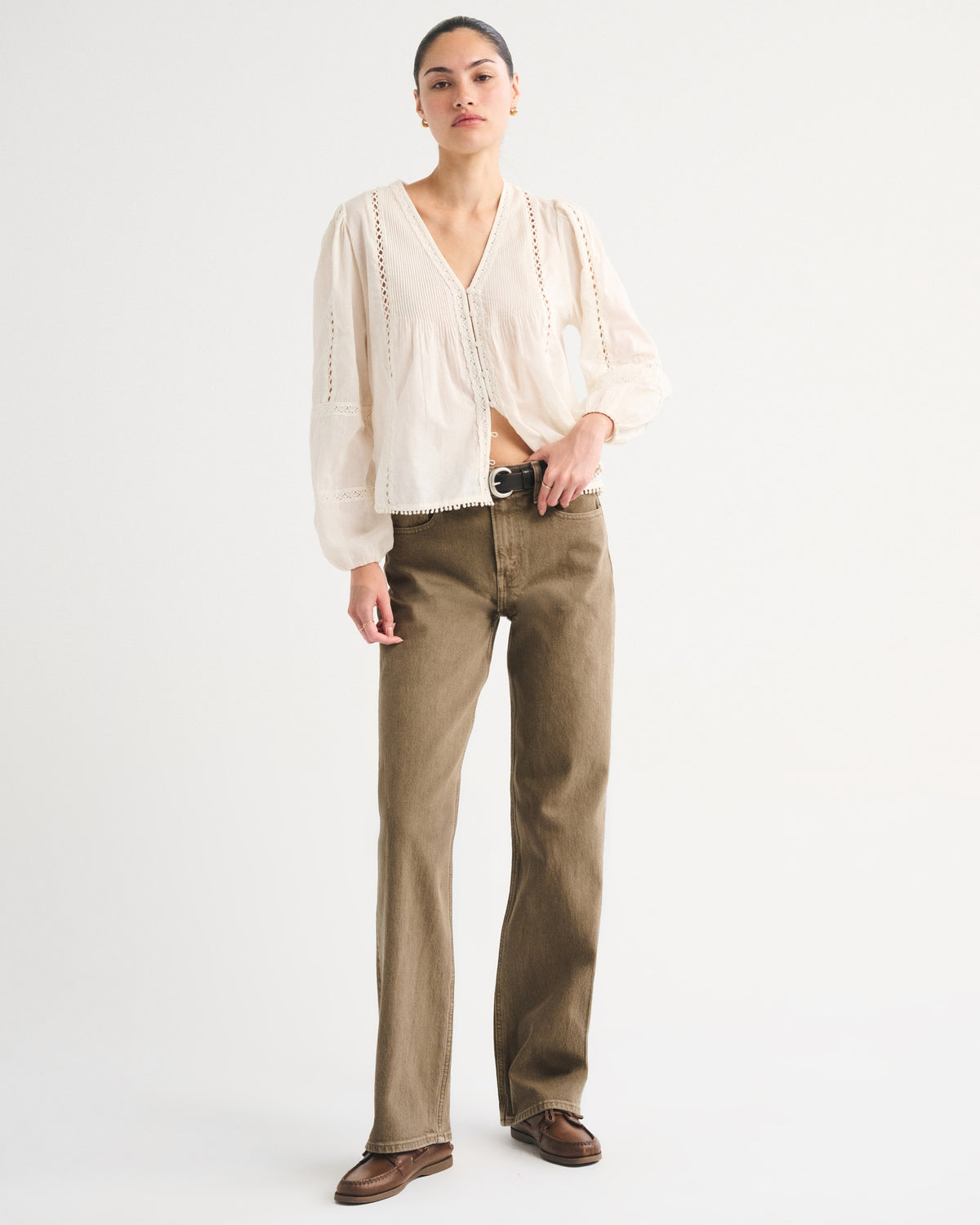 Abercrombie High Rise 90s Relaxed Jean