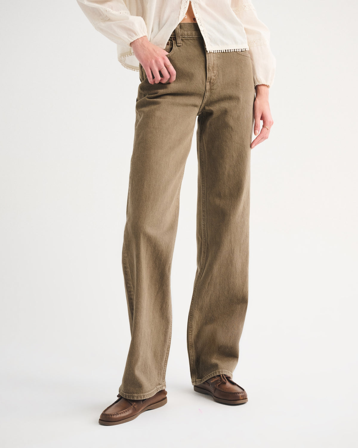 Abercrombie High Rise 90s Relaxed Jean