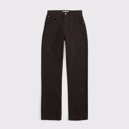 Abercrombie Curve Love High Rise 90s Straight Jean
