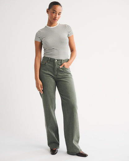 Abercrombie Curve Love High Rise 90s Relaxed Jean