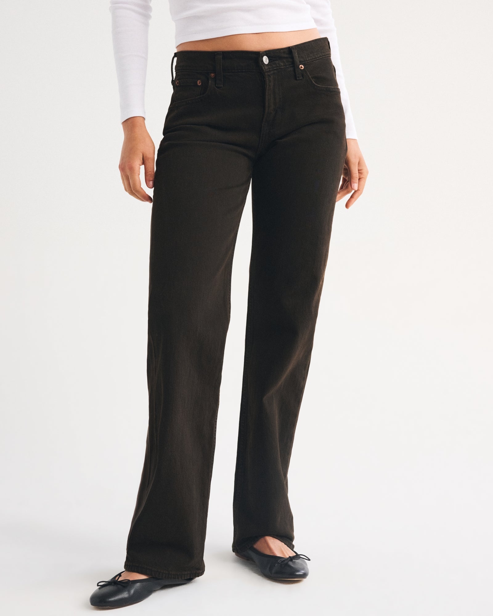 Abercrombie Low Rise 90s Relaxed Jean