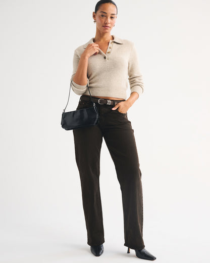 Abercrombie Curve Love Low Rise 90s Relaxed Jean