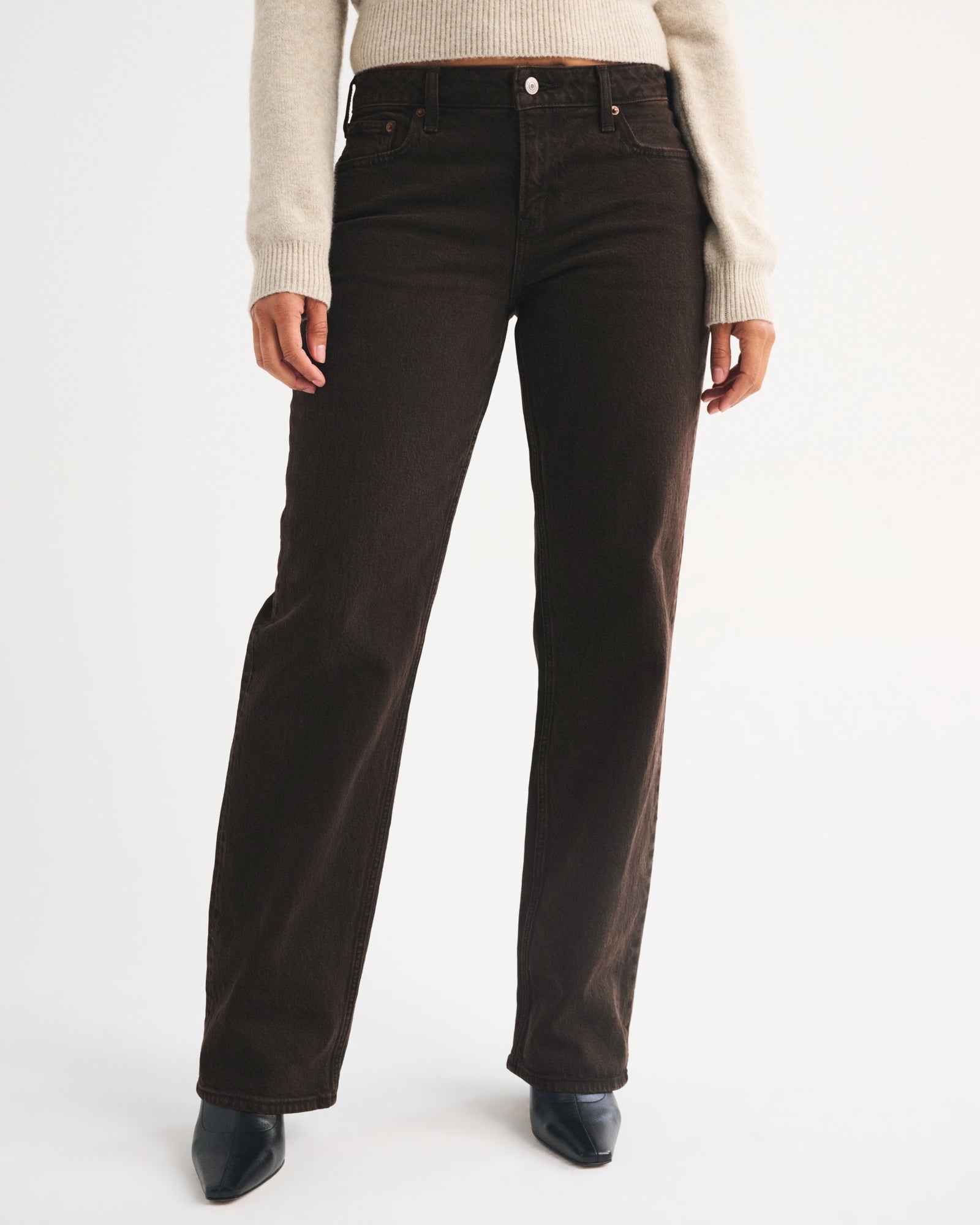 Abercrombie Curve Love Low Rise 90s Relaxed Jean