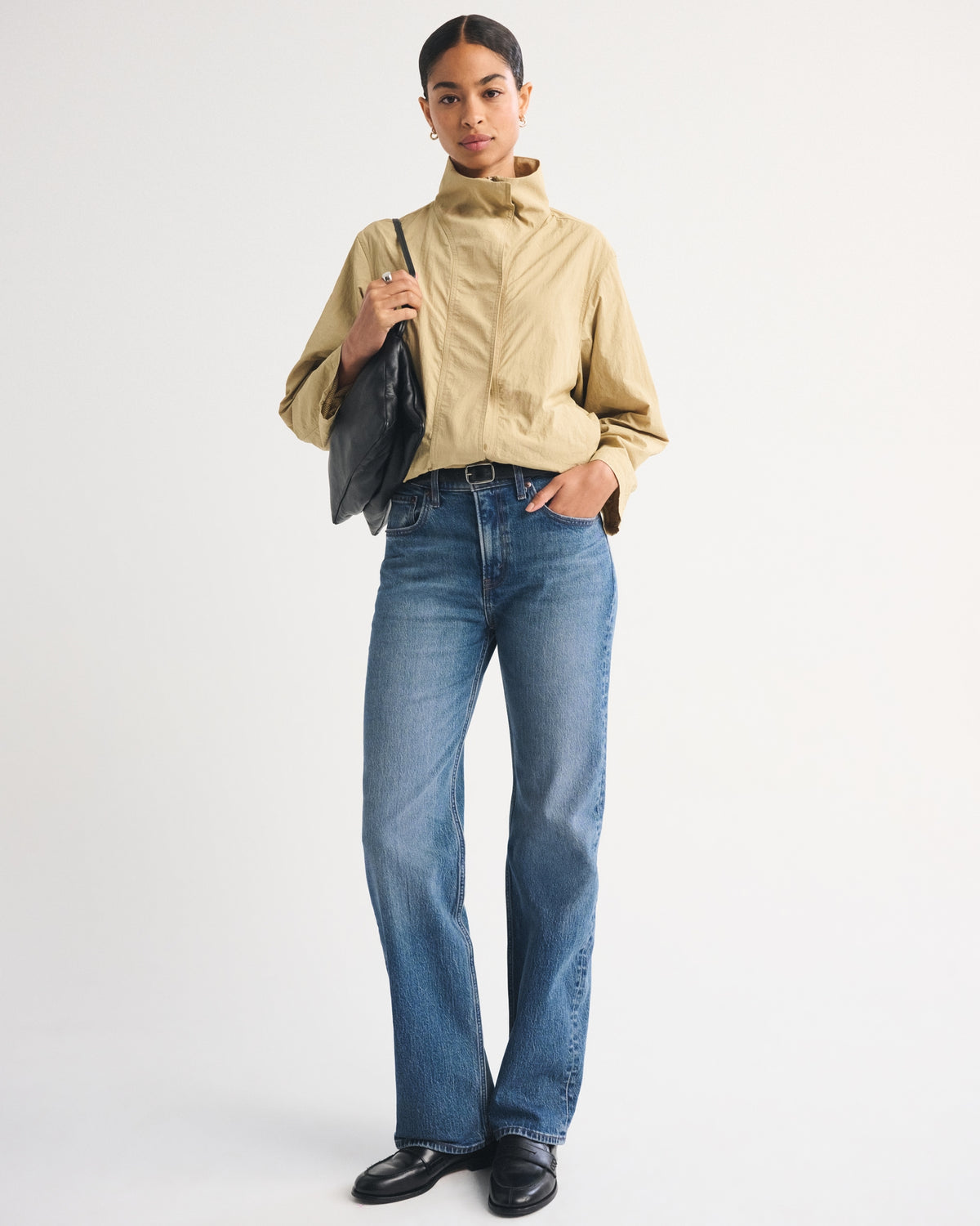 Abercrombie High Rise 90s Relaxed Jean