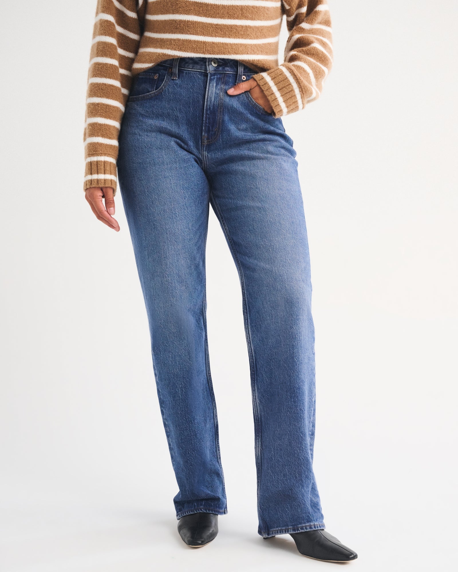 Abercrombie Curve Love High Rise 90s Relaxed Jean