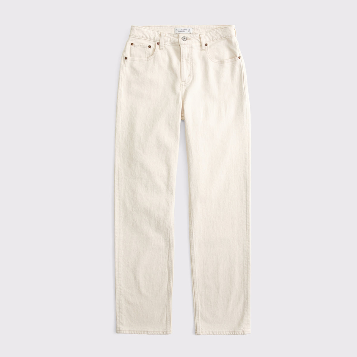 Abercrombie High Rise 90s Straight Jean