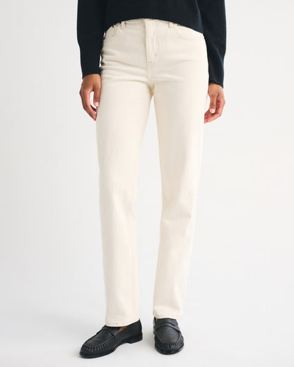 Abercrombie Curve Love High Rise 90s Straight Jean