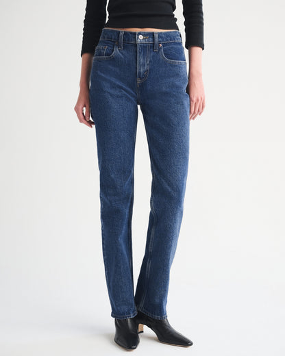 Abercrombie High Rise 90s Straight Jean