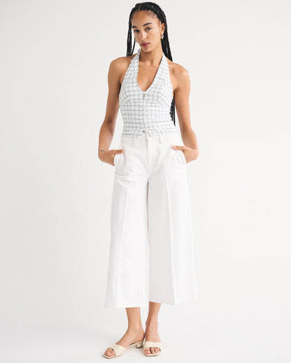 Abercrombie High Rise Culotte Jean