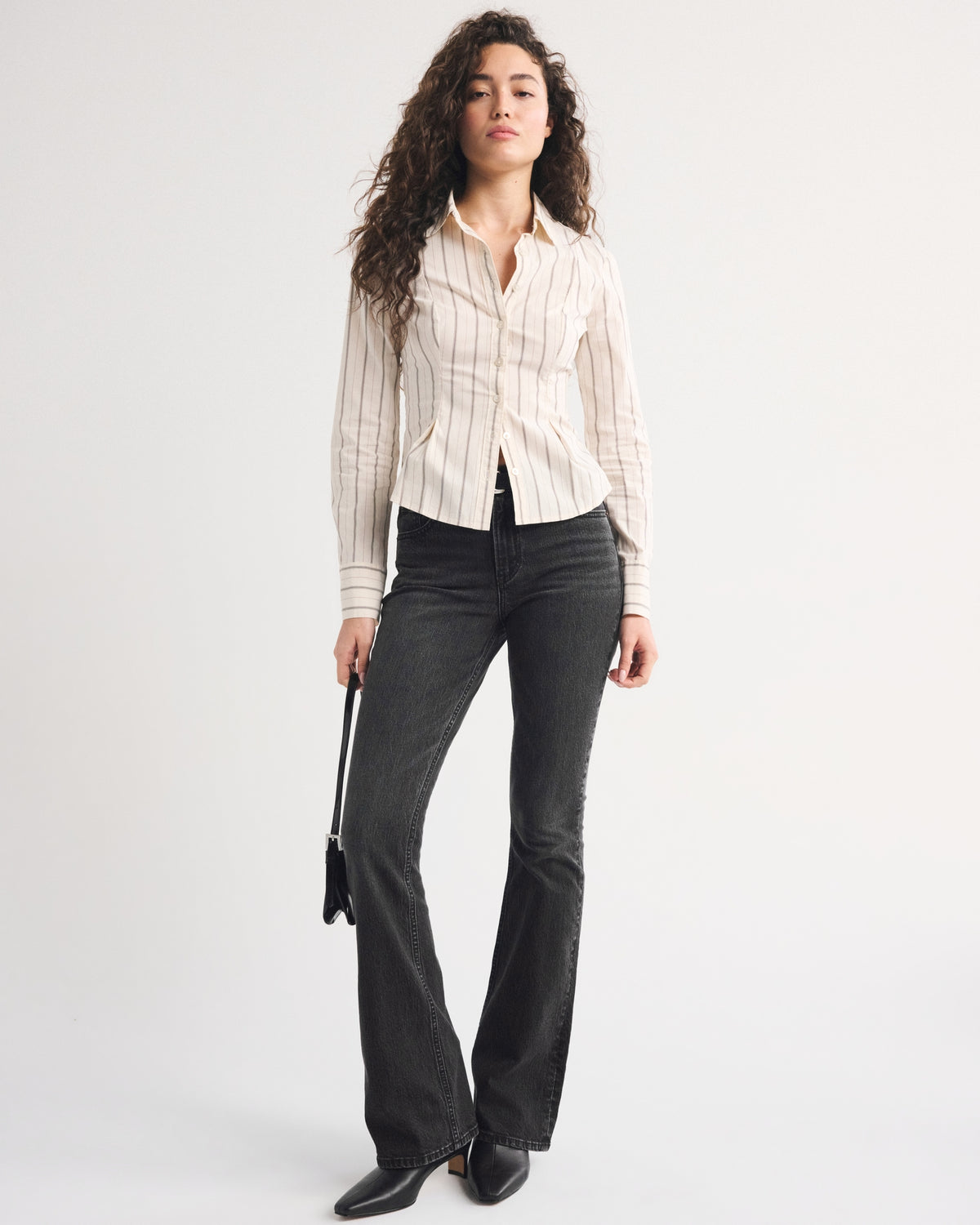 Abercrombie High Rise Bootcut Jean