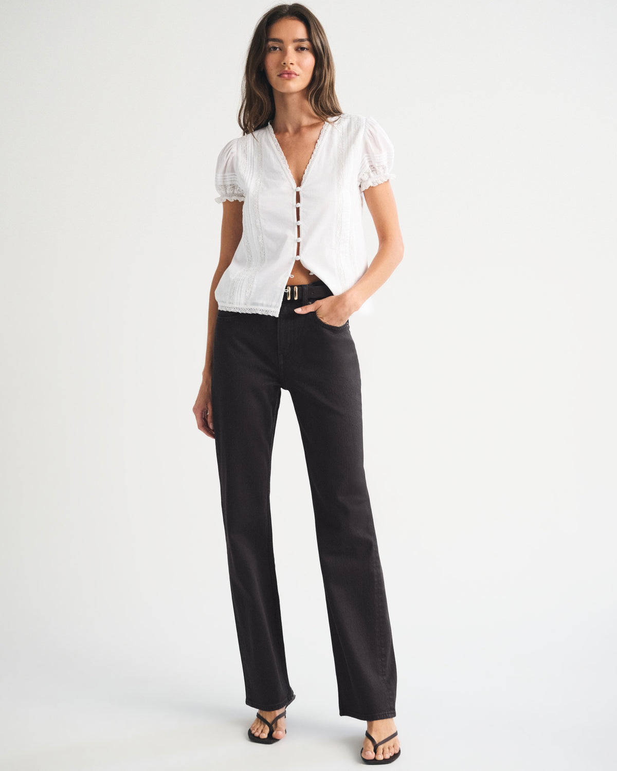 Abercrombie High Rise 90s Relaxed Jean