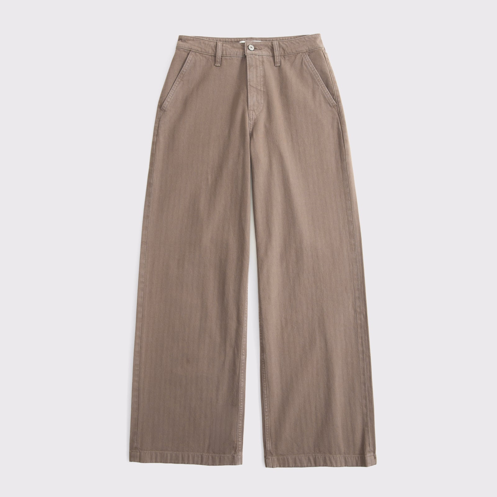 Abercrombie High Rise Wide Leg Trouser Jean