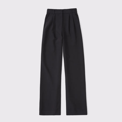 Abercrombie A&F Sloane Tailored Wide Leg Pant