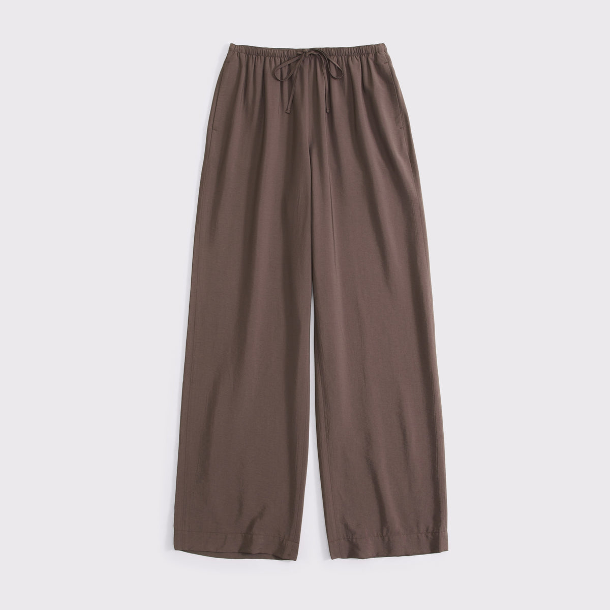 Abercrombie A&F Gemma Crepe Wide Leg Pull-On Pant