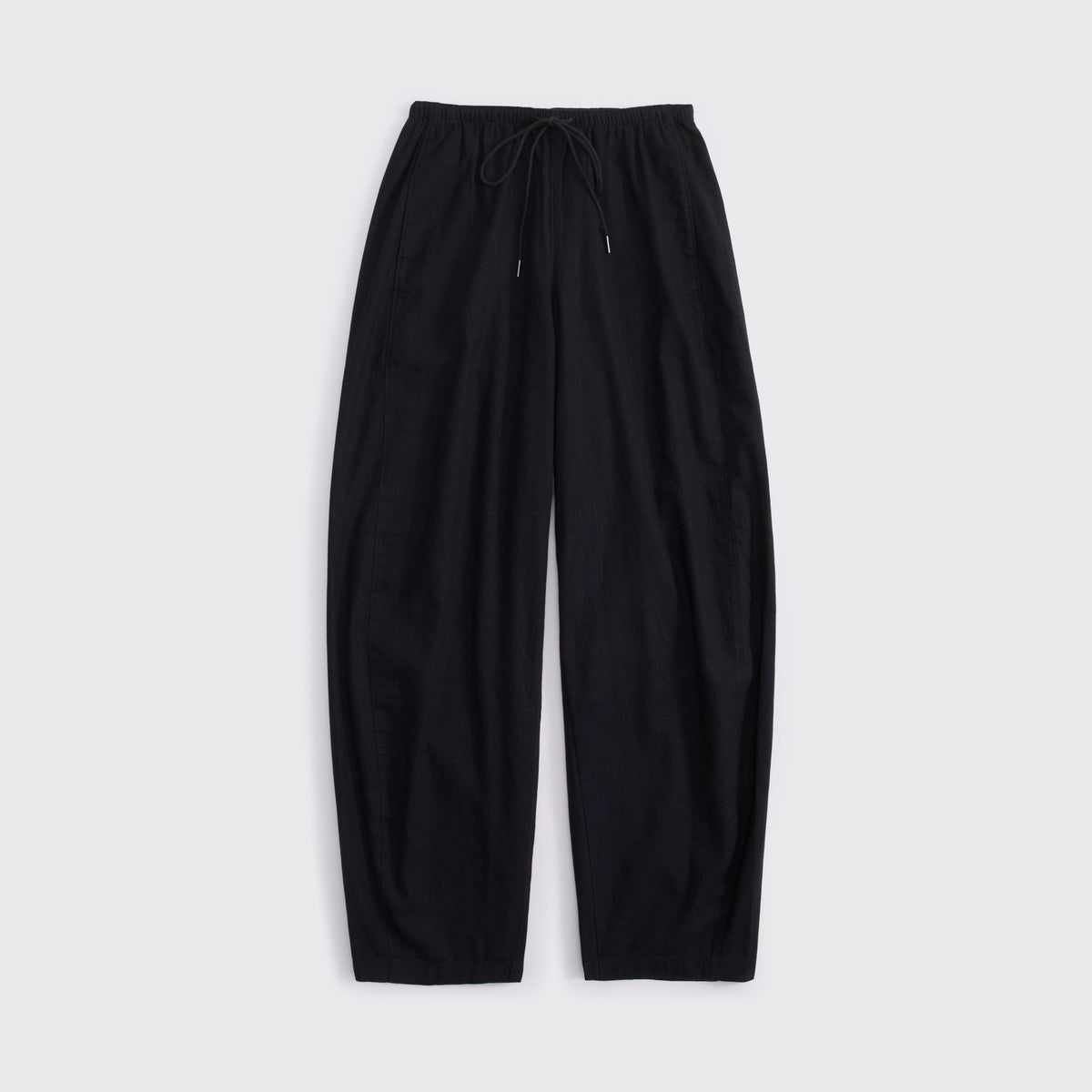 Abercrombie Linen-Blend Barrel Pull-On Pant
