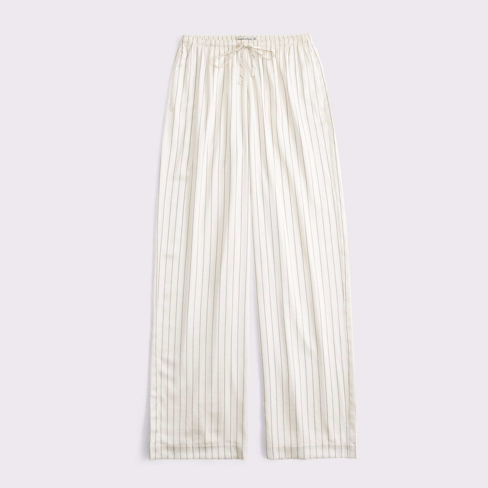 Abercrombie A&F Gemma Satin Wide Leg Pull-On Pant