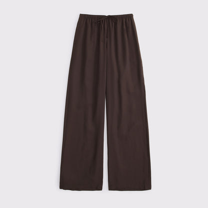 Abercrombie A&F Gemma Suiting Wide Leg Pull-On Pant