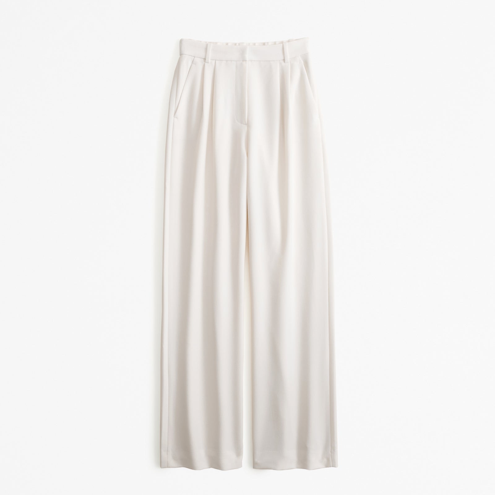Abercrombie A&F Sloane Tailored Wide Leg Pant