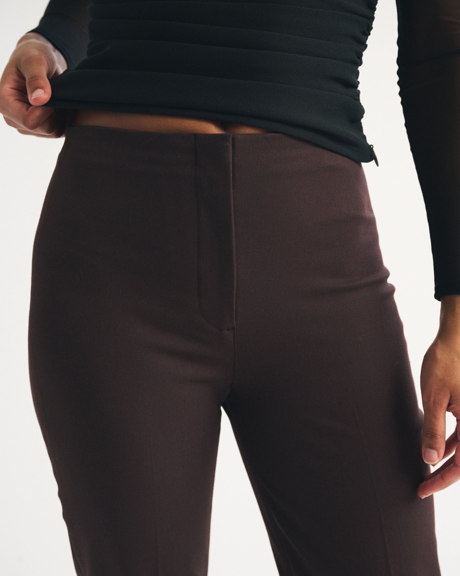 Abercrombie Curve Love A&F Forme Bootcut Pant