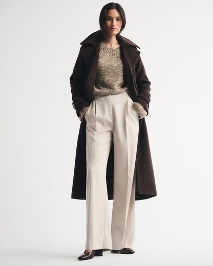 Abercrombie A&F Sloane Tailored Wide Leg Pant