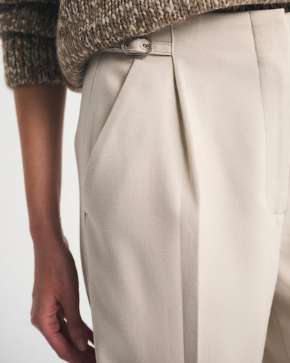 Abercrombie A&F Sloane Tailored Wide Leg Pant