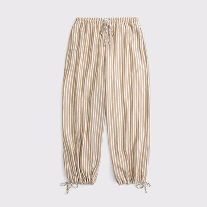 Abercrombie Convertible Crinkle Balloon Pull-On Pant