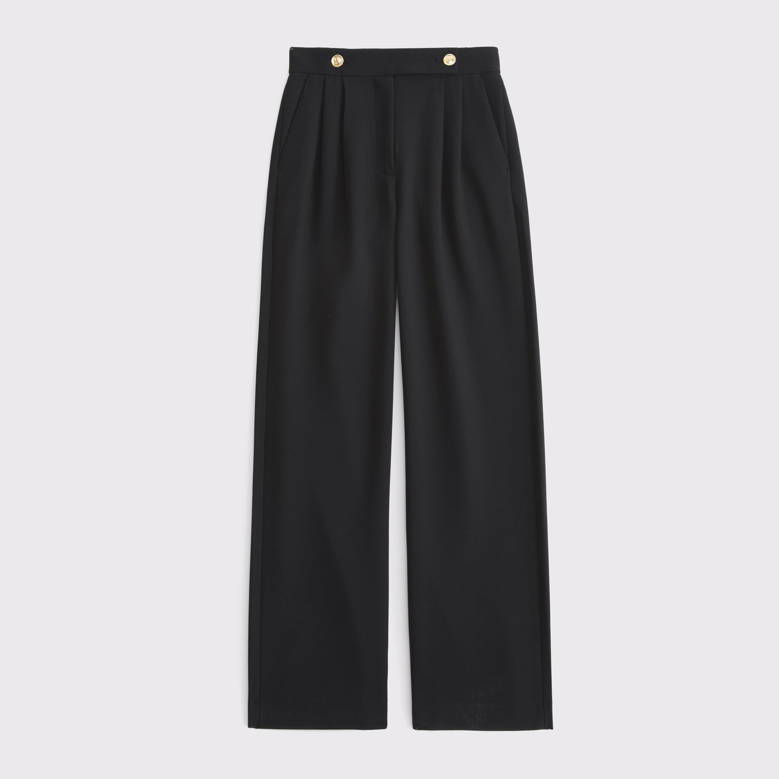 Abercrombie A&F Sloane Tailored Wide Leg Pant