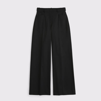Abercrombie Curve Love A&F Forme Ultra Wide Leg Pant