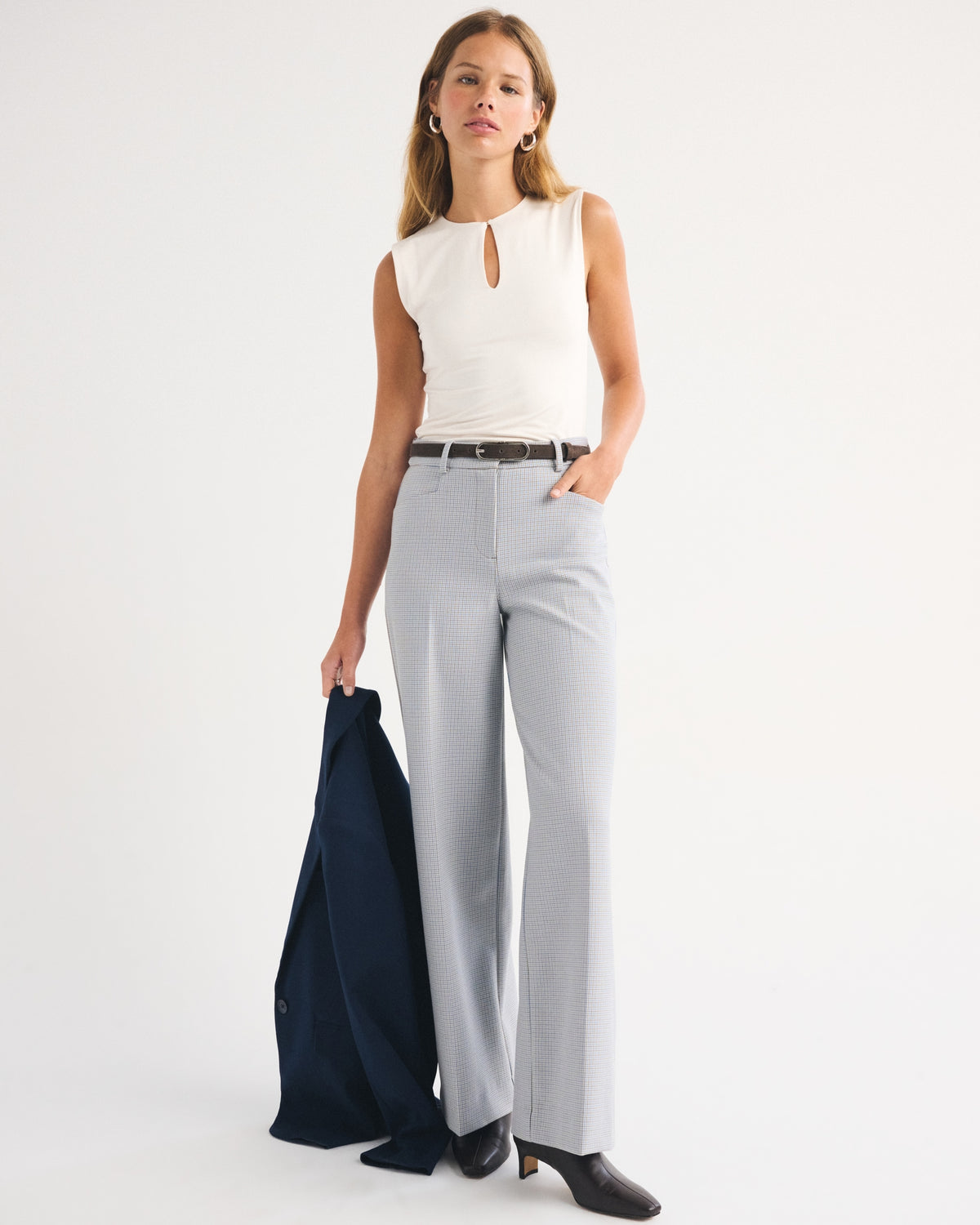 Abercrombie A&F Forme Ultra Wide Leg Pant