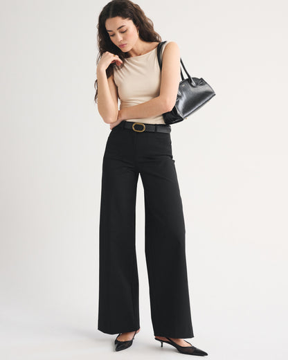 Abercrombie A&F Forme Ultra Wide Leg Pant
