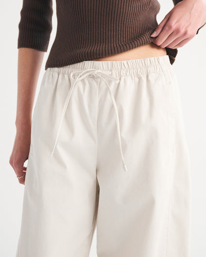 Abercrombie Twill Barrel Pull-On Pant