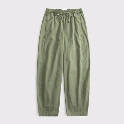 Abercrombie Twill Barrel Pull-On Pant