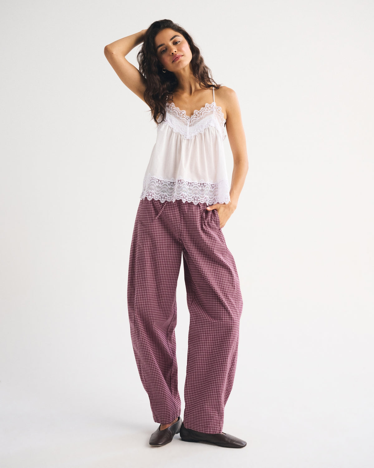 Abercrombie Twill Barrel Pull-On Pant