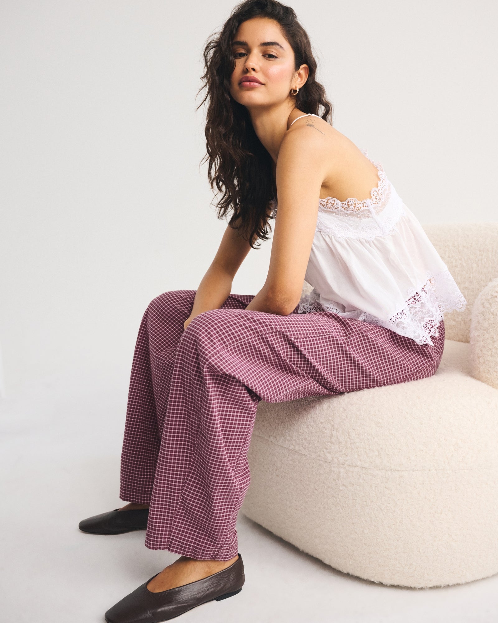 Abercrombie Twill Barrel Pull-On Pant