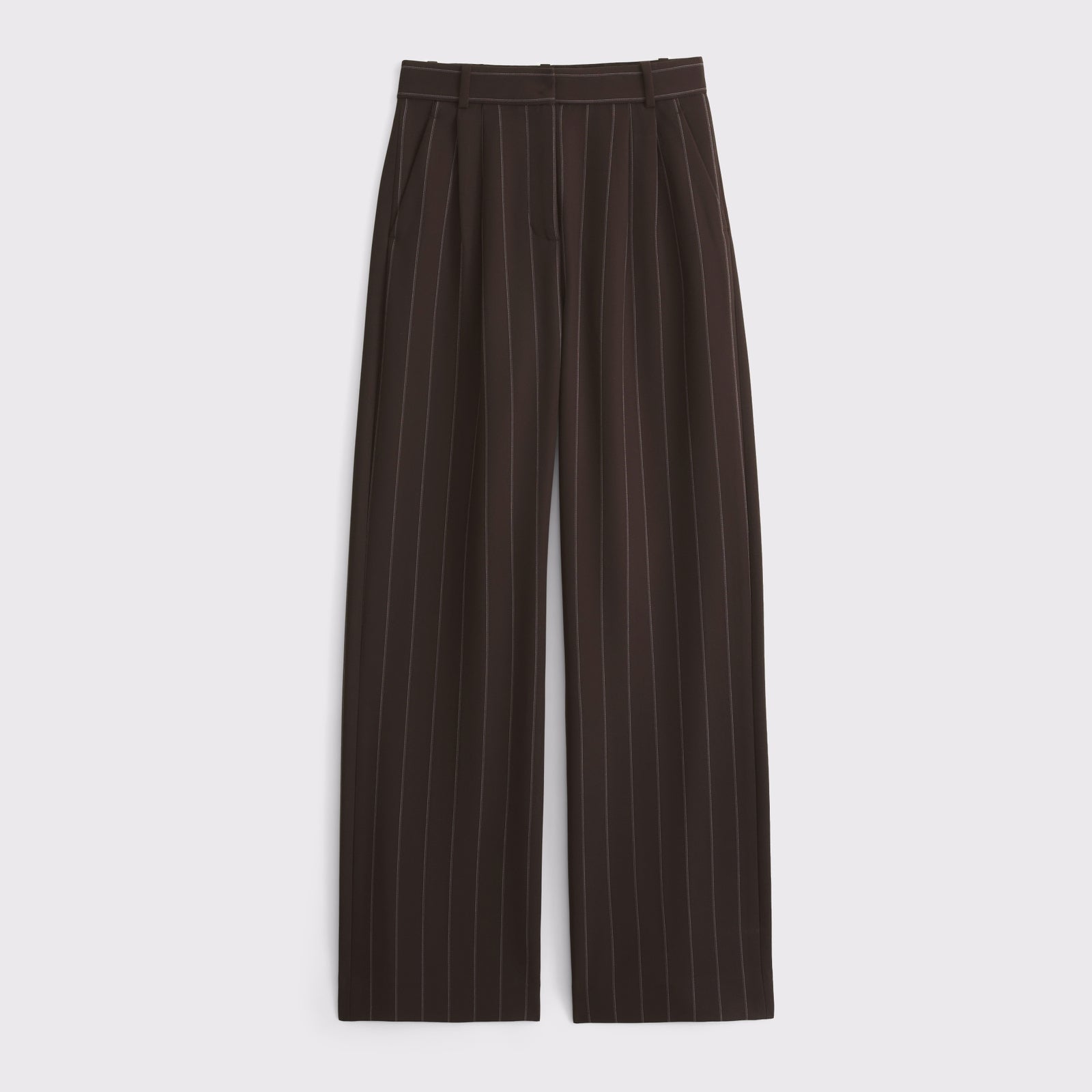 Abercrombie A&F Sloane Tailored Wide Leg Pant