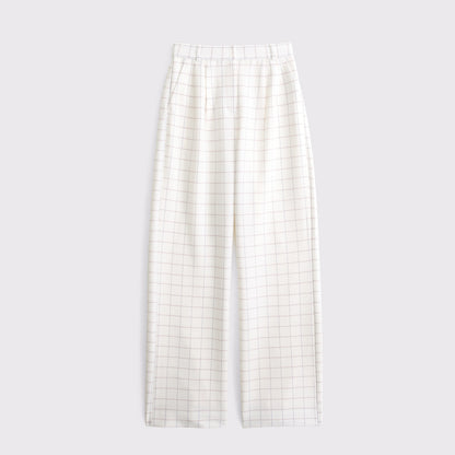 Abercrombie A&F Sloane Tailored Wide Leg Pant