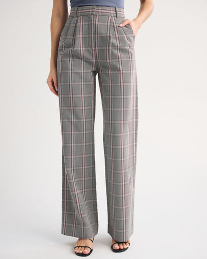 Abercrombie A&F Sloane Tailored Wide Leg Pant