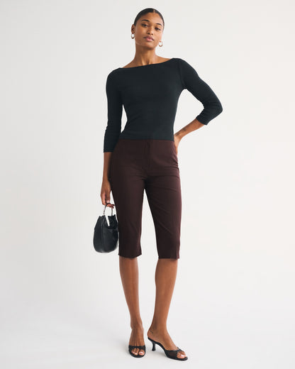 Abercrombie Curve Love A&F Forme Capri Pant