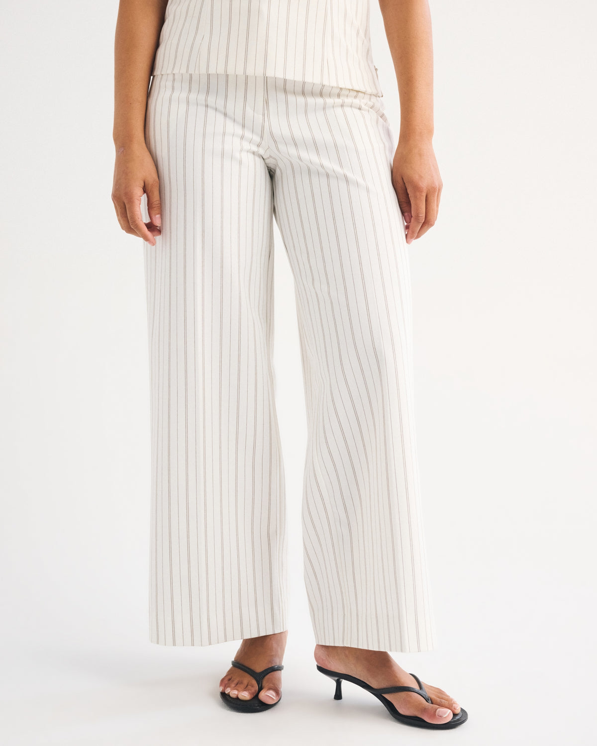 Abercrombie Curve Love A&F Forme Ultra Wide Leg Pant
