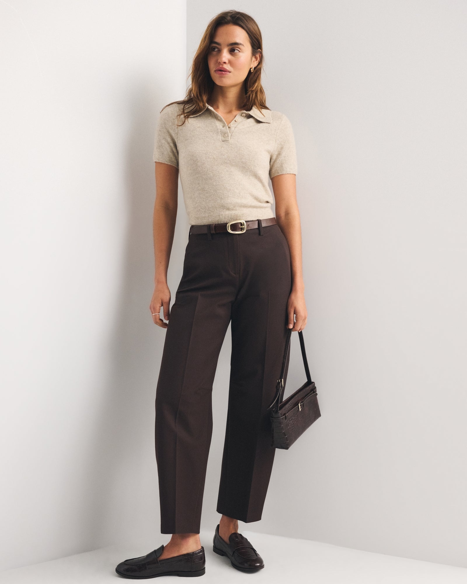 Abercrombie A&F Forme Barrel Pant