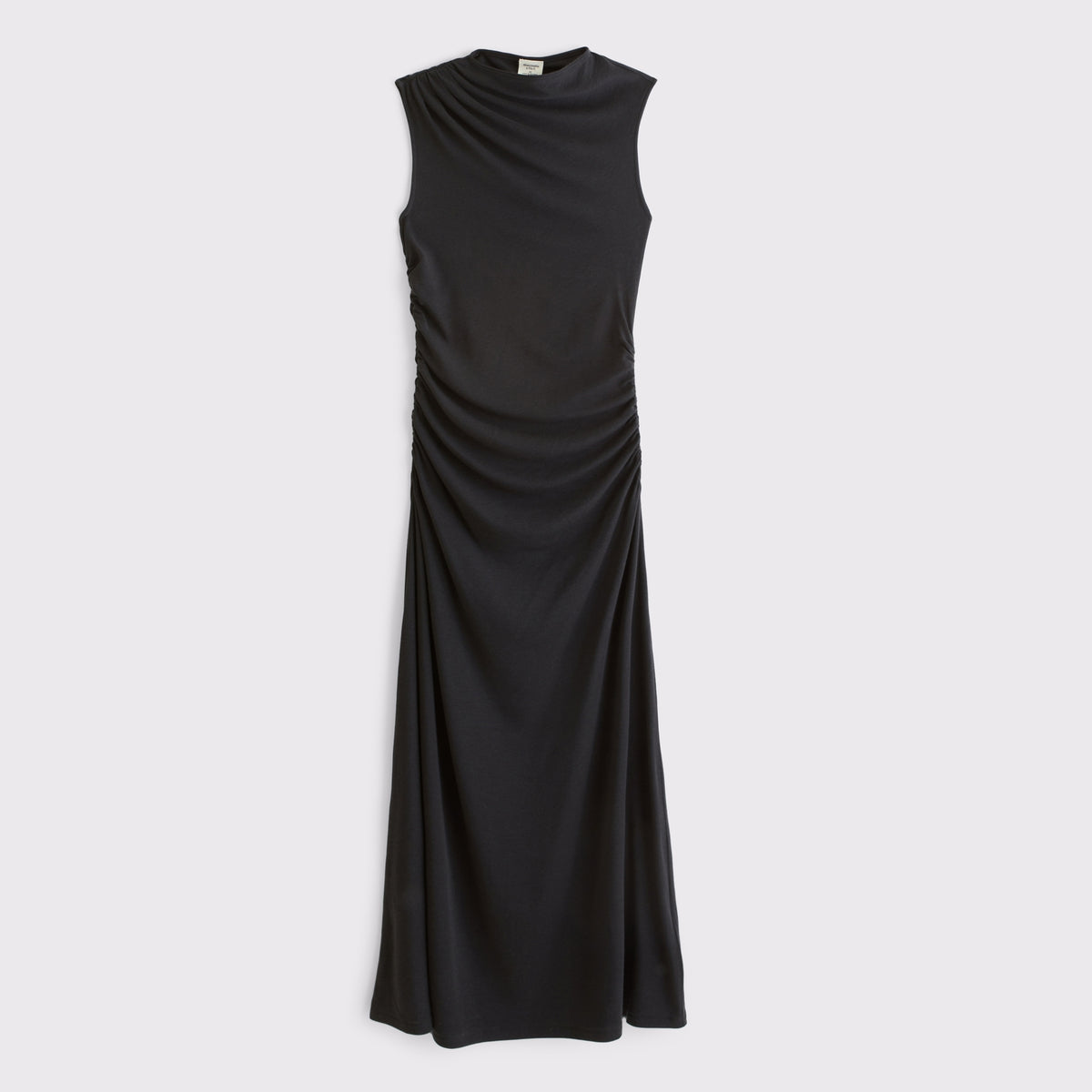 Abercrombie Fine Wool-Blend Mock Neck Maxi Dress