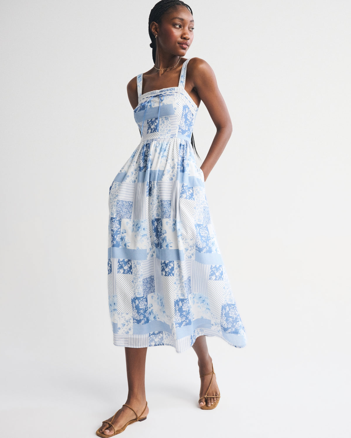 Abercrombie A&F Emerson Midi Dress