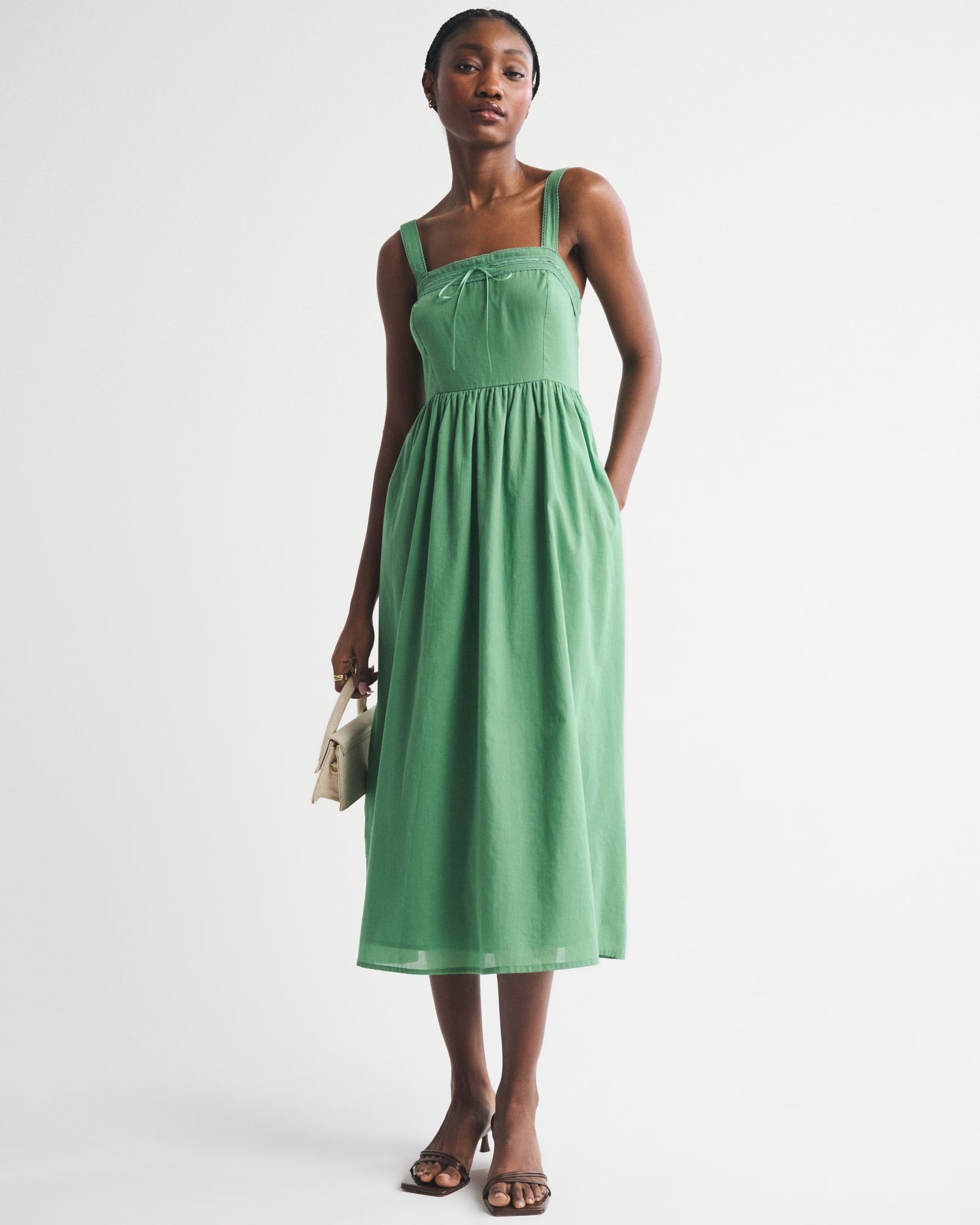 Abercrombie A&F Emerson Midi Dress