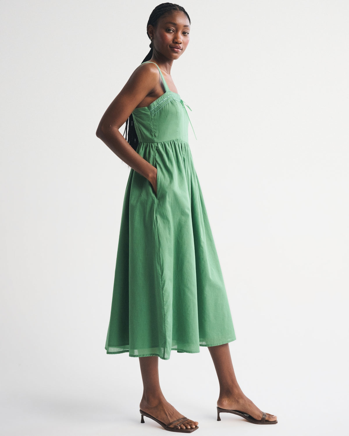 Abercrombie A&F Emerson Midi Dress