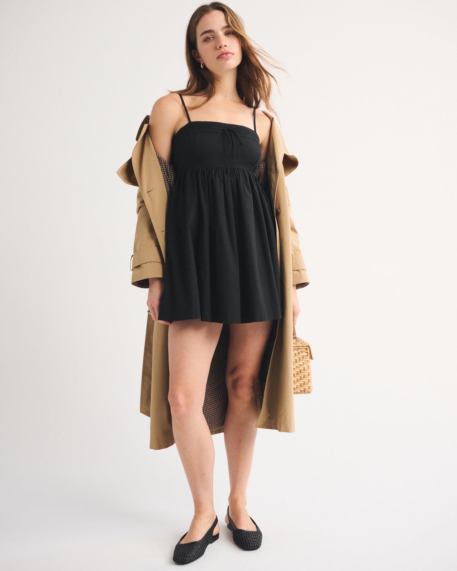 Abercrombie A&F Emerson Babydoll Skort