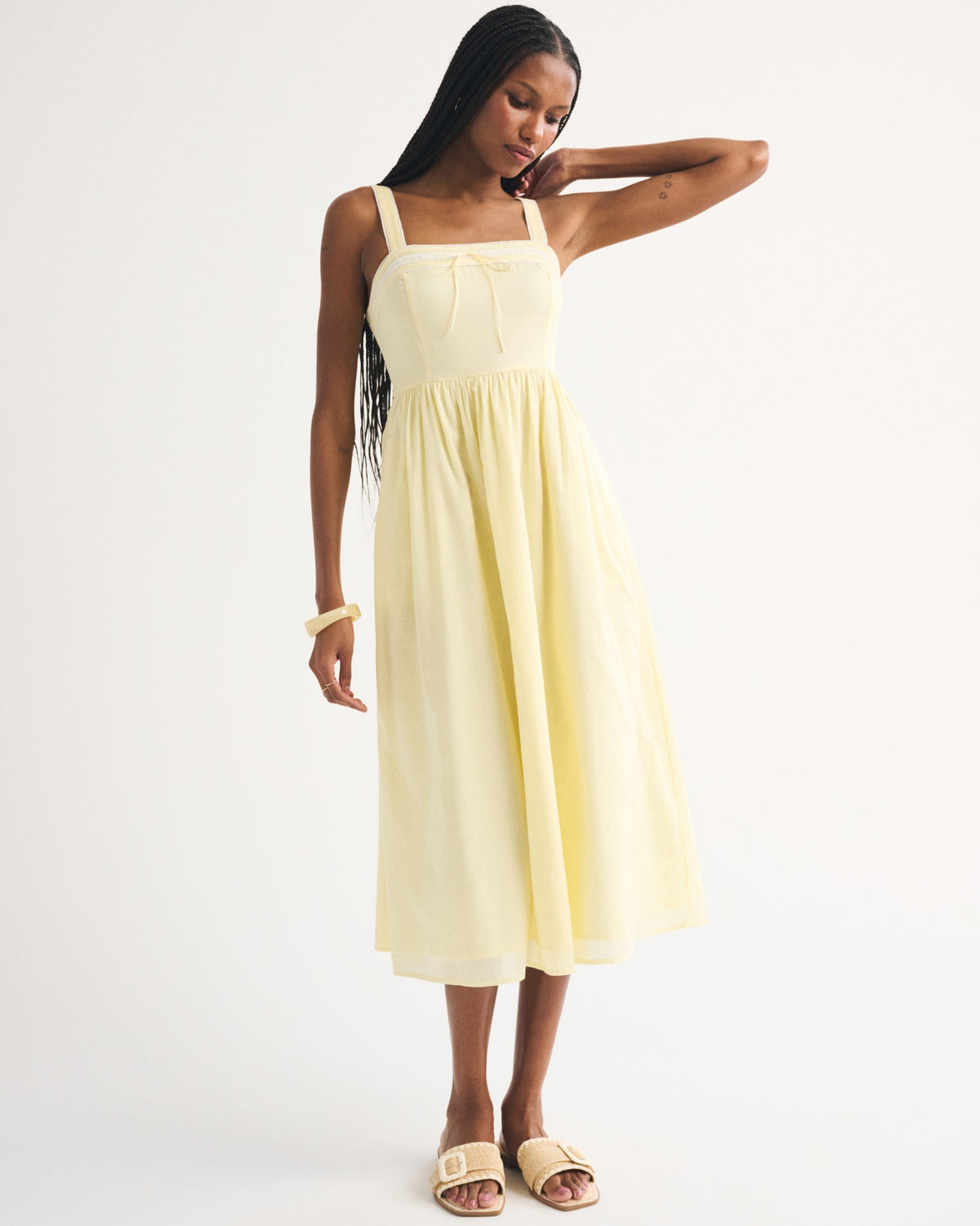 Abercrombie A&F Emerson Midi Dress