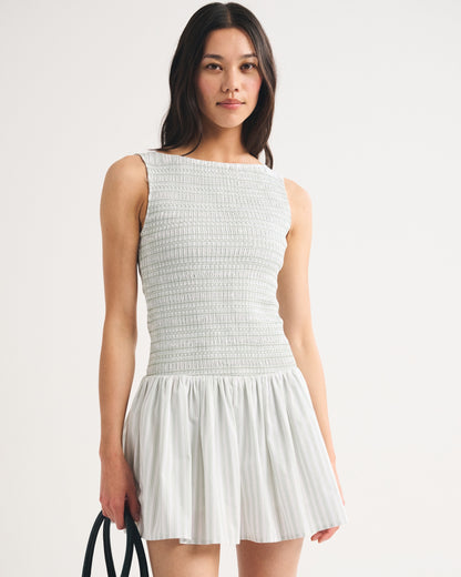 Abercrombie A&F Sydney Smocked Slash Skort