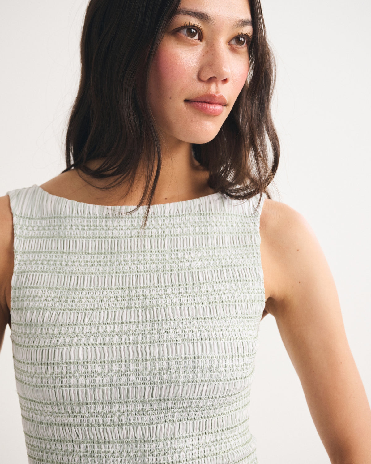 Abercrombie A&F Sydney Smocked Slash Skort