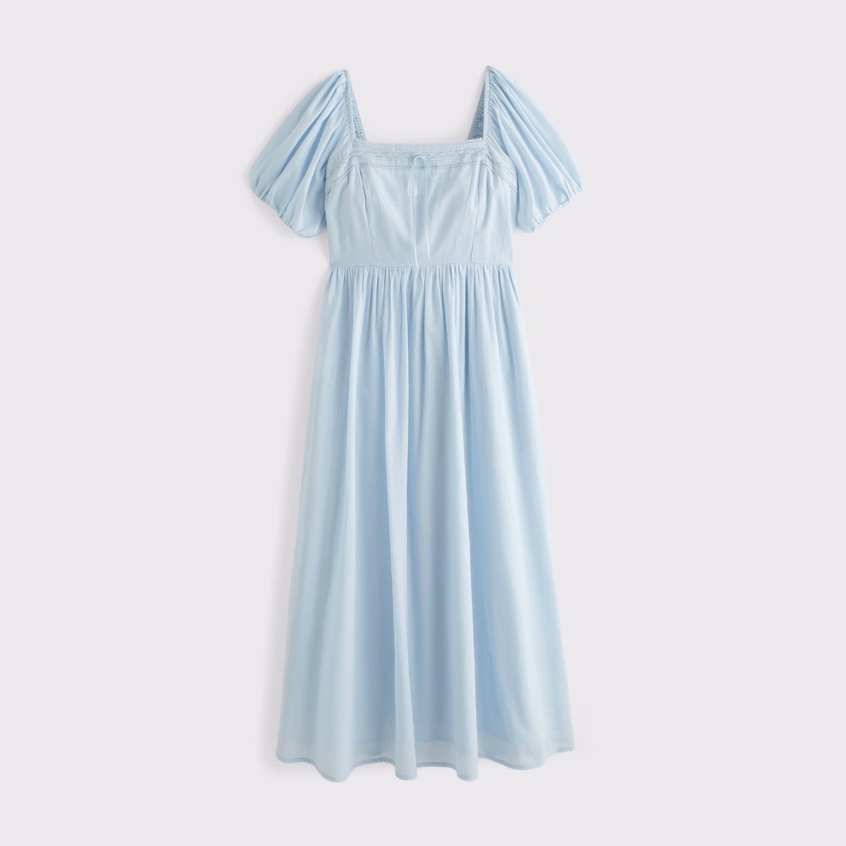 Abercrombie A&F Emerson Puff Sleeve Midi Dress