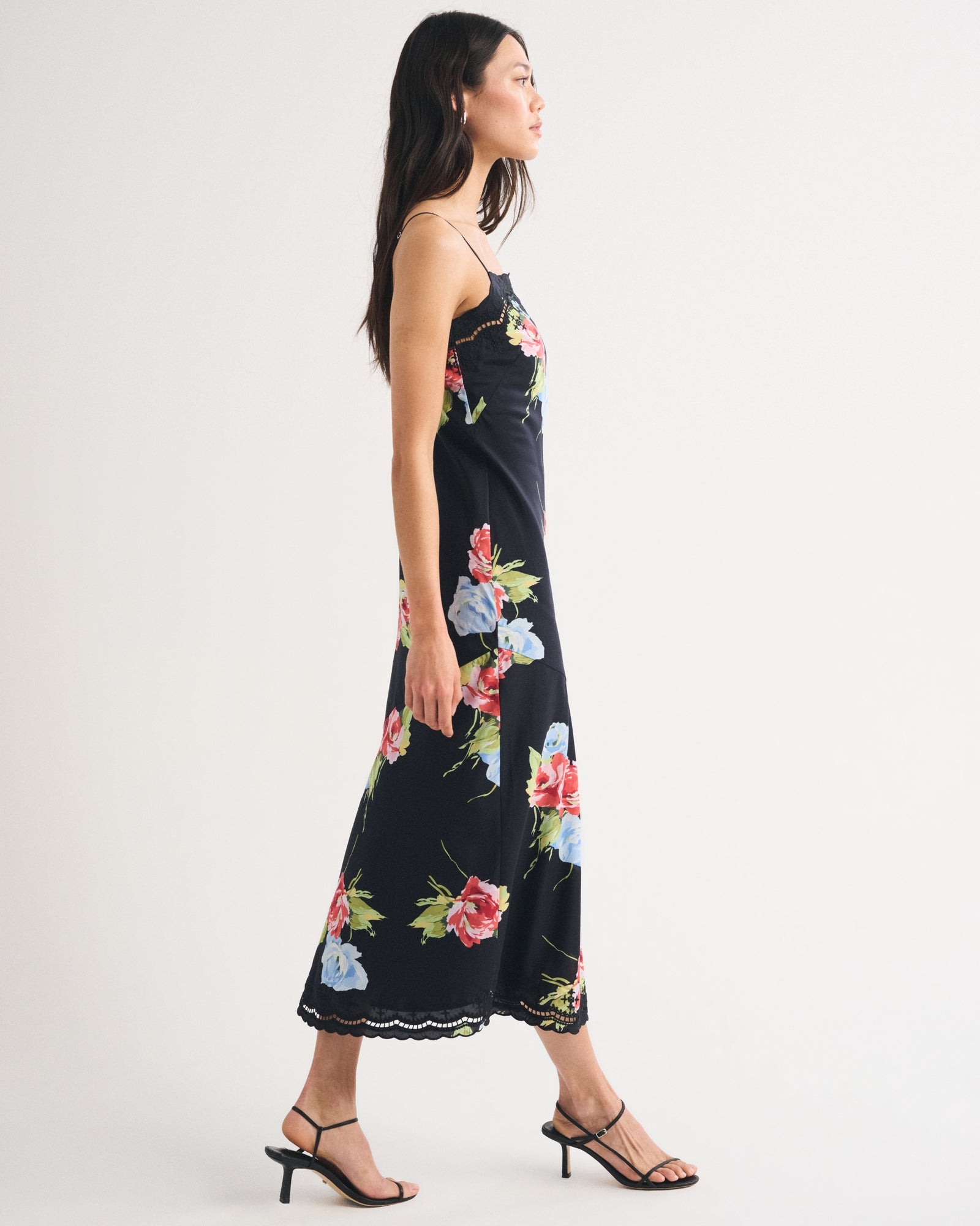 Abercrombie Cotton-Silk Blend Cutwork Slip Dress